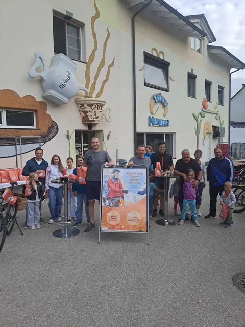 Die Gemeinde Schleißheim sagt jedem ein herzliches Dankeschön, der sich aufs Rad schwingt – ob im Alltag, in der Freizeit oder am Weg zur Schule und in die Arbeit. | Foto: Benjamin Schranz