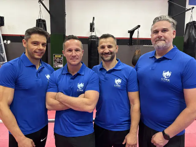 Erfahrenes Trainerteam: David Koxeder, Gerald Hirsa, Valon Cukaj und Christoph Grurl (v.l.n.r.).