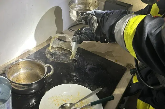 Die Brandursache. | Foto: HFW Villach