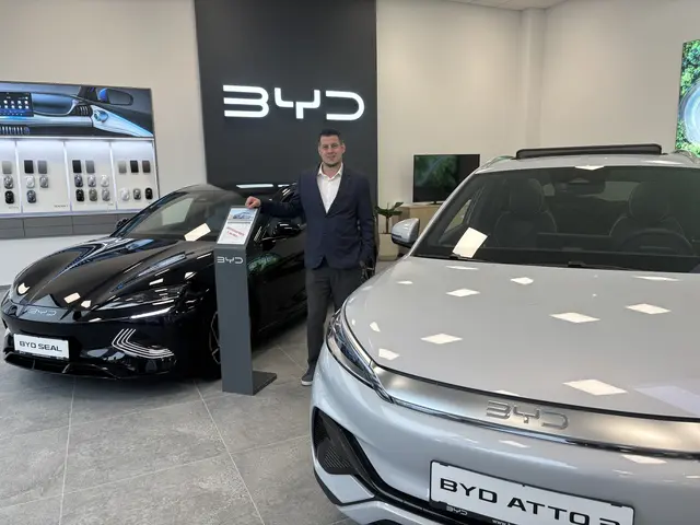 Zwettls BYD Waldviertel Standortleiter Markus Brandfellner im neuen Schau- und Verkaufsraum in Zwettl. | Foto: Bernhard Schabauer