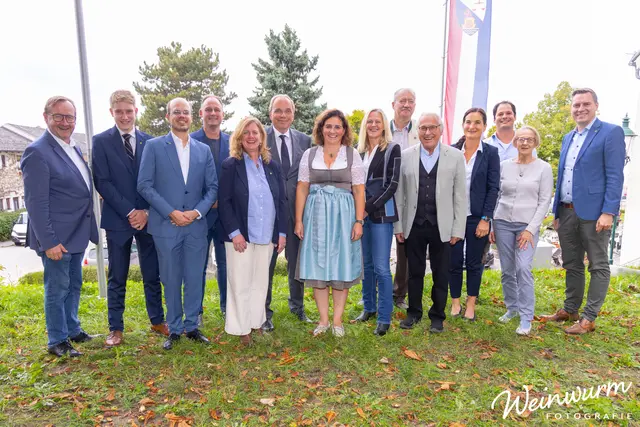 Michael Weinwurm, Kilian Schröttner, Norbert Köck, Christian Lauer, Christina Löblich, Wolfgang Grande, Susanna Kittinger, Elisabeth Seidl, Martin Heinrich, Max Titz, Irene Blasge, Stefan Leitzinger, Gabriela Würth und Christoph Kaufmann. | Foto: Weinwurm