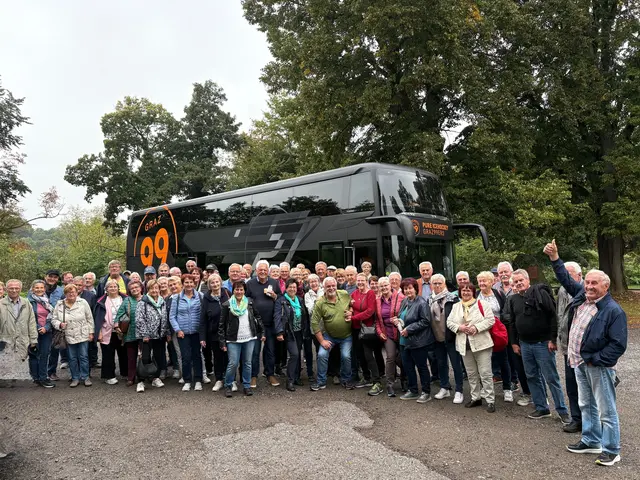 Die Pensionistinnen und Pensionisten bei ihrem Ausflug zur Burg Lockenhausen | Foto: Pensionistenverband Gleisdorf