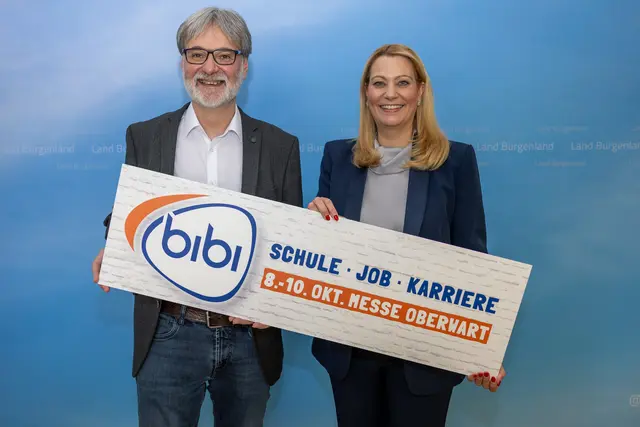 Markus Tuider und Daniela Winkler laden zur "BiBI" nach Oberwart ein. | Foto: Landesmedienservice