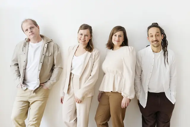 Vokalensemble LALÁ
Marianne Gappmaier, Sopran
Julia Kaineder, Alt
Peter Chalupar, Tenor
Mathias Kaineder, Bass | Foto: Reinhard Winkler