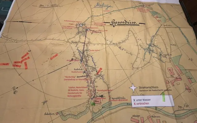 Grundriss des Arzberger Schaubergwerks | Foto: MeinBezirk / Leonie Herrmann