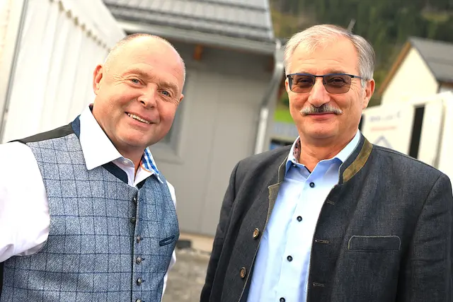 Gewerbereferent Dieter Motzka machte als Vertreter der BH Tamsweg seine Aufwartung | Foto: Josef Bodner