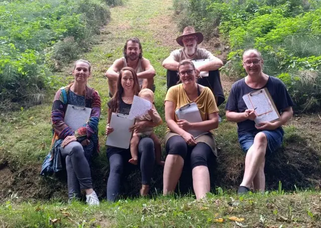 Gruppenbild der TART-Schreibreisenden | Foto: TART