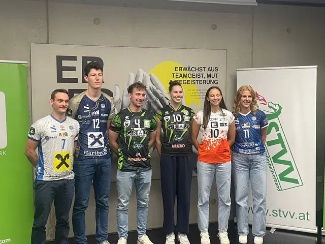 Die Spielerinnen und Spieler der steirischen Bundesligavereine | Foto: Schlatte