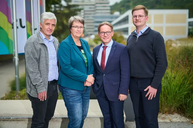 Neuaufstellung: Bernhard Jakoby, Ursula Rami, Andreas Gruber und Markus Frandl (v.l.). | Foto: Soul Space Studios