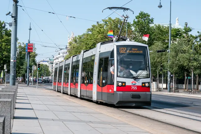 Ersatzlinie U2Z für die Linie U2 am Dr. Karl Renner-Ring. (Archiv)

 | Foto: Wiener Linien/Manfred Helmer