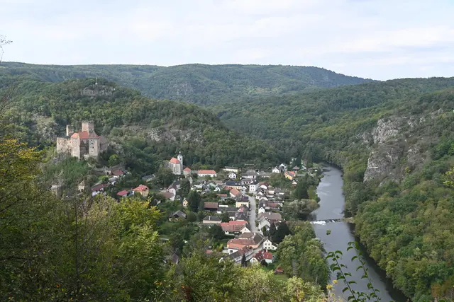 Hardegg Stadt und Thaya