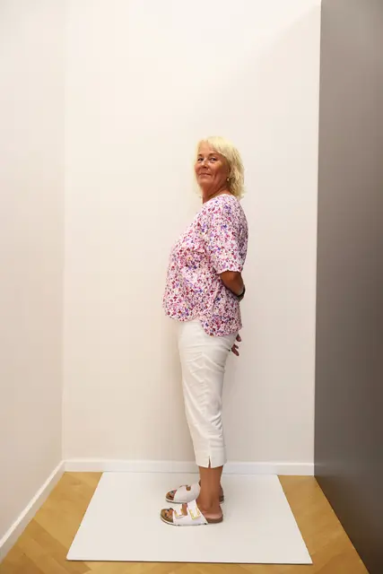 Dagmar Mikesova vor der easylife-Therapie – trotz aktivem Lebensstil wollten die Kilos einfach nicht weichen.