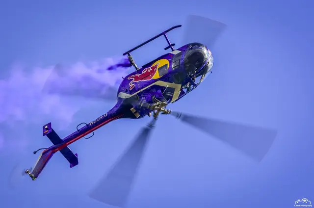 Auch die Helikopter beeindruckten. | Foto: Flugsportzentrum Spitzerberg