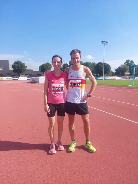 Natalia Steiger-Rauth und Romed Rauth vom LMB überzeugten beim Staatsmeisterschaftsrennen in Amstetten. | Foto: LMB