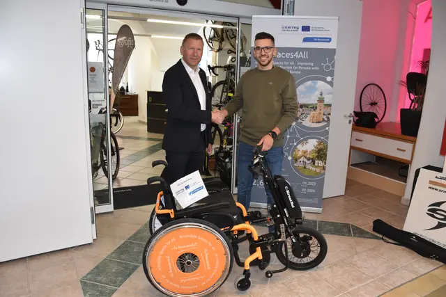 Bürgermeister Stefan Lang betont die Bedeutung für Inklusion | Foto: Alexandra Goll