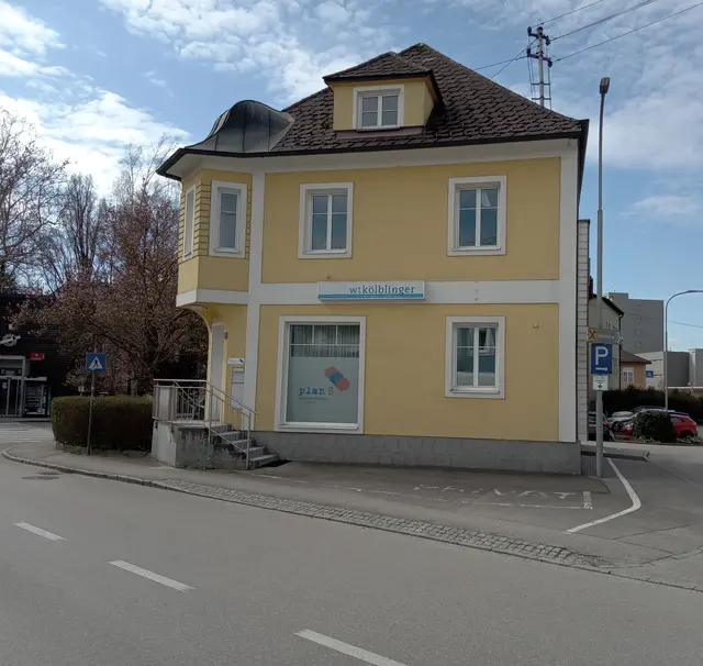 Die neuen Räumlichkeiten befinden sich in der Dr.-Anton-Bruckner-Straße 6. | Foto: Plan B gem. GmbH