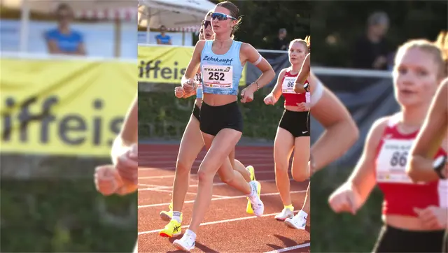 Emma Scherb (Mitte). | Foto: ÖLV/Alfred Nevismal