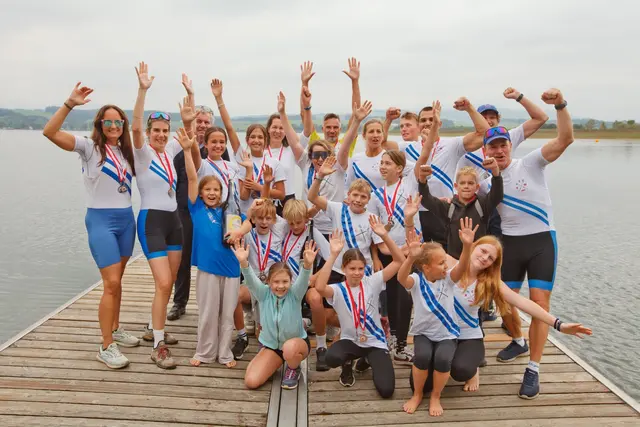 Das erfolgreiche Ruderteam des Ruderclubs Wolfgangsee. | Foto: RCW