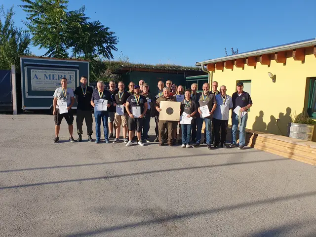 Die Waidhofner Mannschaft war bei den Landesmeisterschaften erfolgreich. | Foto: Jäger- und Schützengilde Union Raika Waidhofen/Thaya