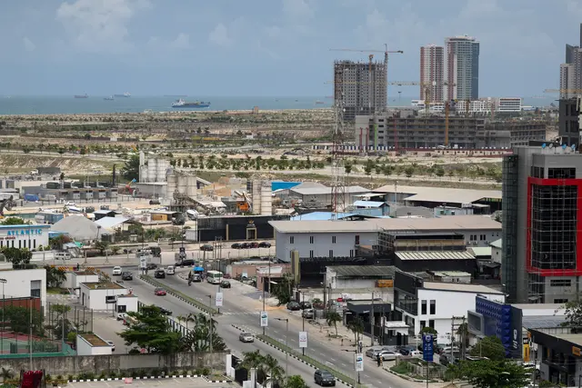 Eko Atlantic City, Lagos Nigeria.  | Foto: Sodiq Adelakun / REUTERS / picturedesk.com