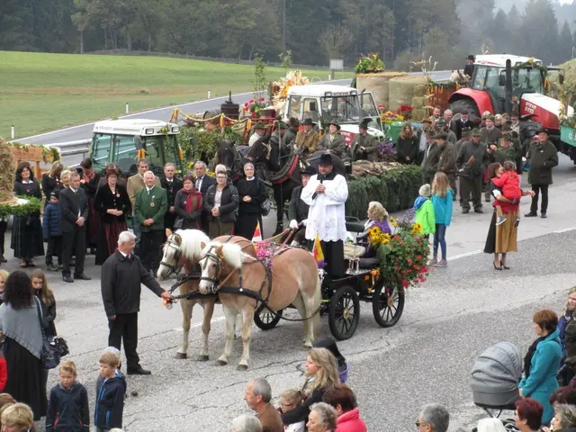 Auf Initiative der Bauernschaft St. Stefan fand am 09. Okt. 2016 wieder ein schönes Erntedankfest mit Umzug statt. | Foto: P.St.