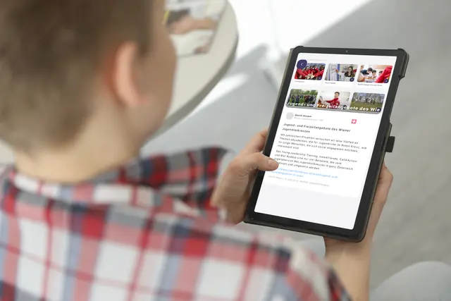 Die App des WJRK bietet ein Informationsforum für Jugendliche von Jugendliche. | Foto: Wiener Rotes Kreuz