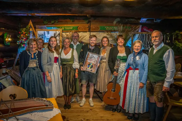 Der Filzmooser Saitenkreis bei der CD-Präsentation. | Foto: Angela Jäger