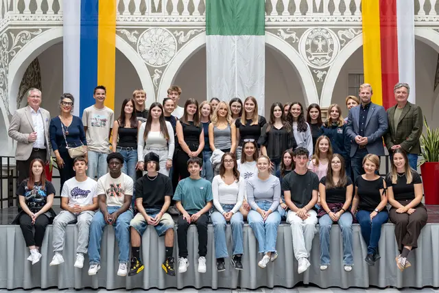Das Austauschprogramm war ein voller Erfolg. Vor kurzem waren die Schüler aus San Vito zu Besuch in St. Veit. | Foto: Privat