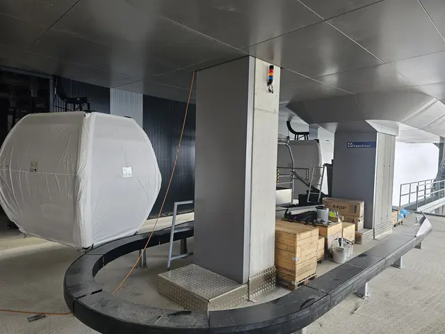 Die Einfahrt in die zukünftige Bergstation. | Foto: Thomas Seelos