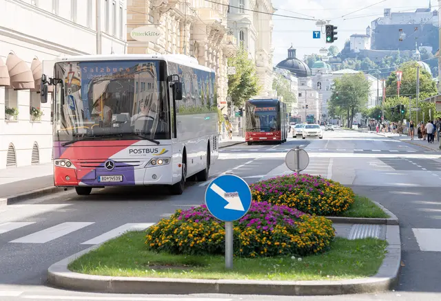 Mit dieser Maßnahme möchte die Stadt Salzburg klimafreundliche Mobilität fördern | Foto: Stadt Salzburg/A. Killer
