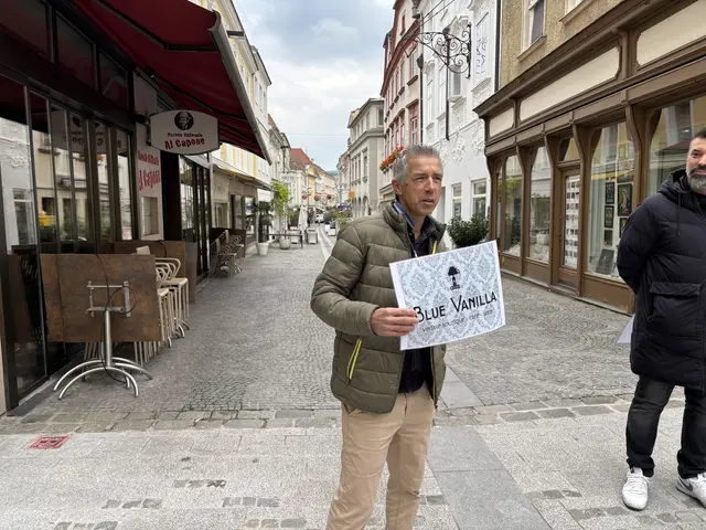 Michael Biedermann startete mit dem Blue Vanilla am Täglichen Markt. | Foto: Simone Göls