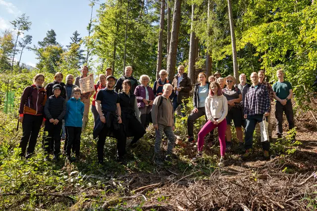 Die Bundesforste luden ein, um den Wald der Zukunft zu entdecken.  | Foto: ÖBF
