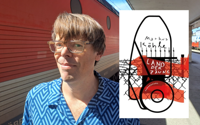 Ein literarischer Zaunbau zwischen Satire und Realität – Köhle liest am 10. Oktober aus seinem aktuellen Buch „Land der Zäune“ in Obsteig. | Foto: Doris Mitterbacher/Markus Köhle