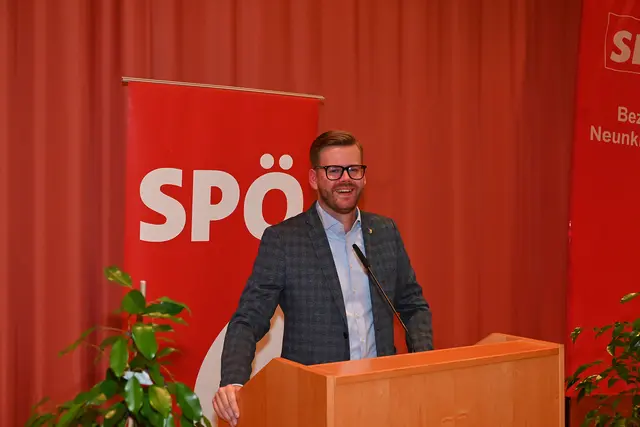 Neue Nr. 1: Erik Hofer. | Foto: SPÖ Ternitz