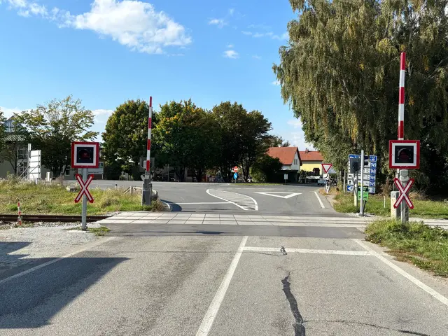 Die Beschrankung in Haid an der B149 im Ortsgebiet von St. Florian am Inn bleibt in Zukunft erhalten. | Foto: Raphael Mühlbacher/MeinBezirk