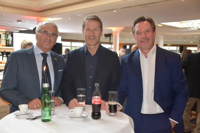 Ewald Tölly mit Franco Foda und Werner Gregoritsch | Foto: Michael Strini
