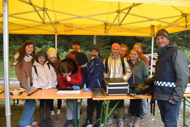 Den Tätern auf der Spur war hier die 2a-Klasse der MS Gries. | Foto: Kainz