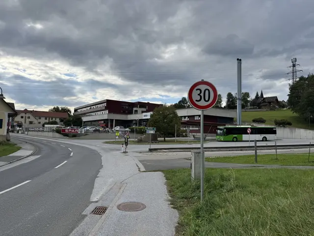 Ab sofort gilt im Ortszentrum von Stallhofen die Höchstgeschwindigkeit von 30 km/h. | Foto: Marktgemeinde Stallhofen