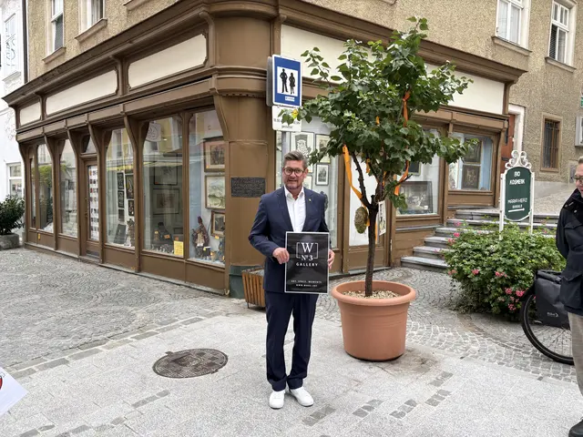 Dominic Heinz eröffnet eine Galerie in der Wegscheid. | Foto: Simone Göls