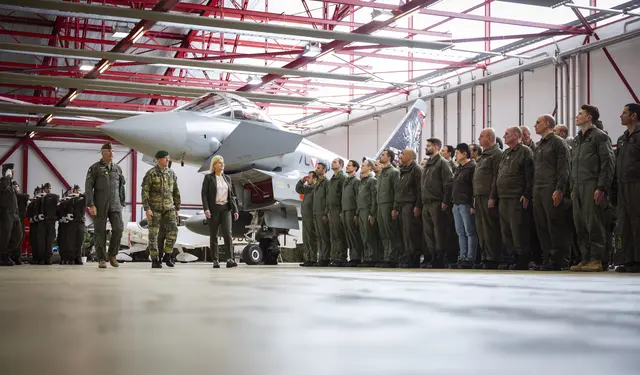 Noch startet der Eurofighter – ab 2035 gibt es neue Flieger. | Foto: HBF/Carina Karlovits