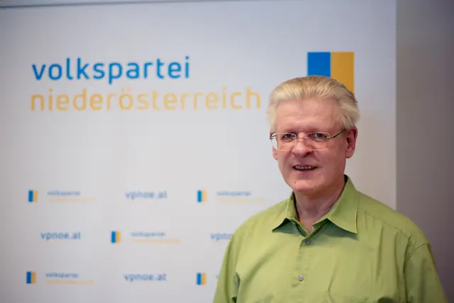 Hannes Mauser, Bezirksparteigeschäftsführer der ÖVP Neunkirchen. | Foto: Santrucek