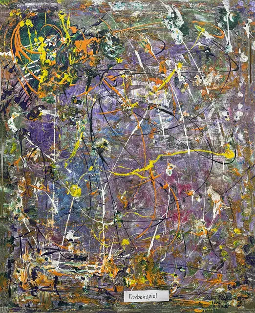 Titel : Farbenspiel | Foto: Künstlerin Kathi Pöll 