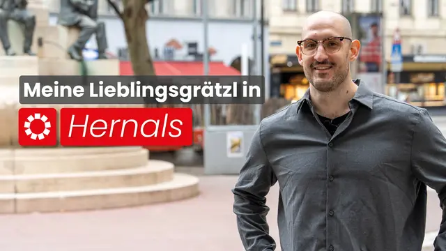 MeinBezirk-Redakteur Lukas ipirotis stellt seine drei Lieblingsorte in Hernals vor.  | Foto: Valentina Marinelic/MeinBezirk