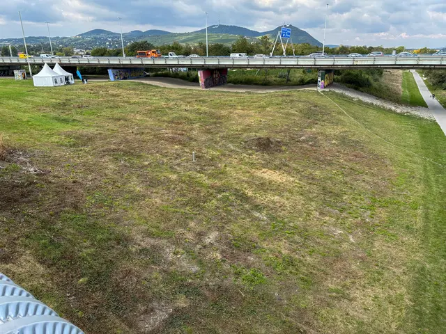 Auf dem Gelände zwischen Nordbrücke und Steinitzsteg wird ein neues Wasserwerk entstehen. | Foto: Andreas Pölzl/MeinBezirk