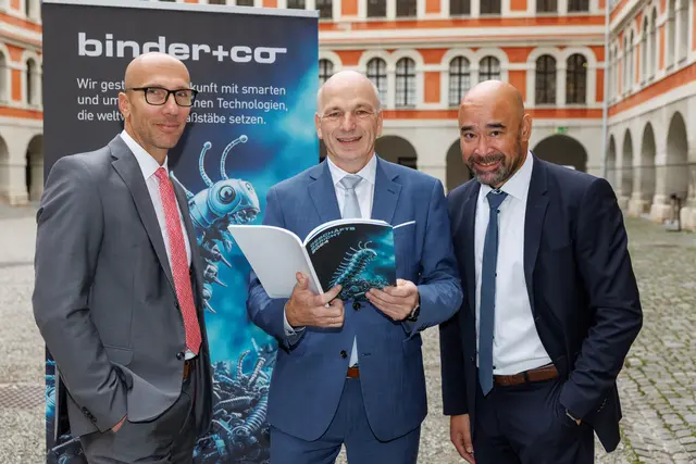 Zahlen und Fakten präsentierten Peter Gradwohl, Jörg Rosegger und Mario Stockreiter (v. l.) | Foto: Erwin Scheriau