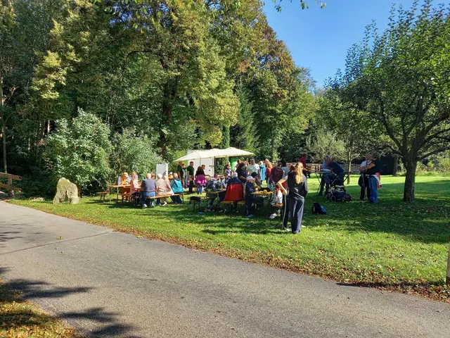 Labstelle auf der Strecke, organisiert vom Kameradschaftsbund. | Foto: Sophia Hintersteiner