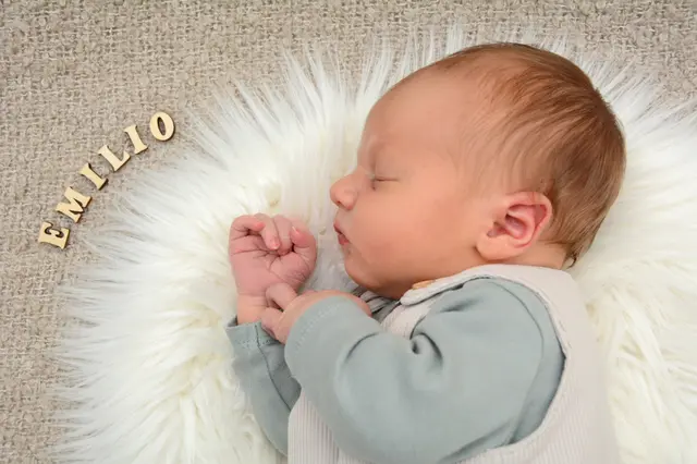 Name: Emilio
Geburtsdatum: 24.09.2025
Gewicht: 3.920 g
Größe: 56 cm
Eltern: Teresa und Thomas Koiner aus Knittelfeld | Foto: Babysmile