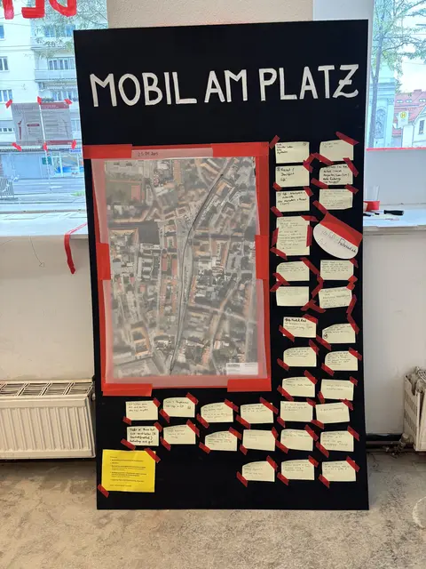 Über drei Wochen gaben Passantinnen und Passanten Kommentare zum Griesplatz ab.  | Foto: MeinBezirk/Markus Kropac
