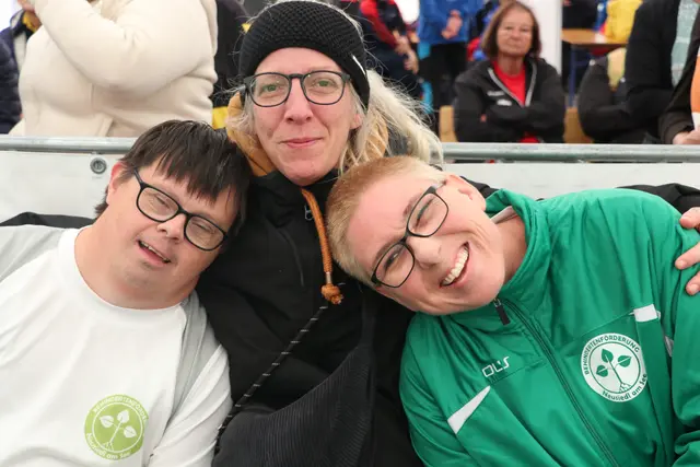 Sportler und Trainerin vom BFV Neusiedl/Zurndorf | Foto: Special Olympics Burgenland