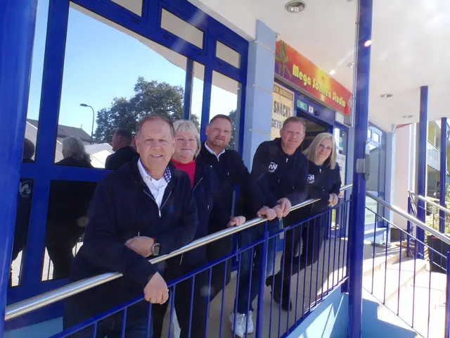 Kurt, Elke, Patrick und René Wagner, Cindy Lagler.  | Foto: Peter Sattler